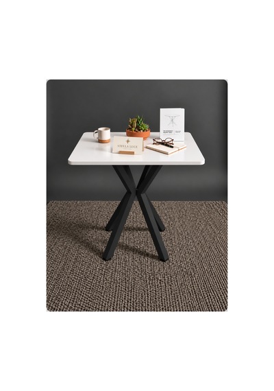 Mutfak Cafe Balkon Bahçe Restoran Yemek Masası 70x70 Siyah Beyaz Kare Siyah - Beyaz Siyah - Beyaz Mutfak Cafe Balkon Bahçe Restoran Yemek Masası 70x70 Siyah Beyaz Kare Siyah - Beyaz Siyah - Beyaz