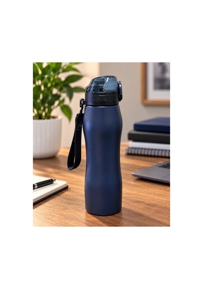 750 Ml Çelik Matara Mat Lacivert