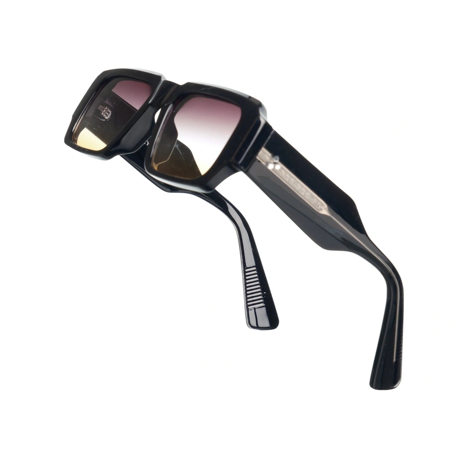 Royal Eyewear Re9888 Degrade Sarı Unısex Güneş Gözlüğü Siyah - Mavi