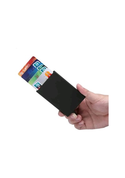 Kişiye Özel Alüminyum Mekanizma - Rfid Block Teknolojisi İle Siyah