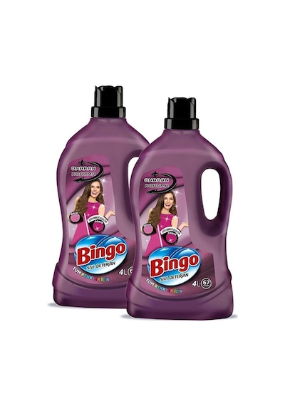Bingo Sıvı Deterjan Snl- Sıvı Onaran Koruma 4l 2 Adet 2950 ML