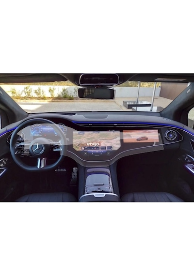 Mercedes Eqs 580 Ekran Koruıyucu Şeffaf Nano Tam Kaplama