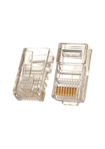 Rj-45 8p 8c Plug Jack 10'lu Paket