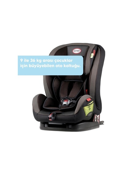 Heyner Multifix Aero Plus 9-36kg Isofix Oto Koltuğu Pantera Black I,ıı,ııı