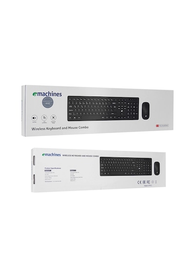 Acer Emachines, Eak920, Siyah, 2.4ghz Kablosuz, Türkçe Q, Klavye Mouse Set Diğer