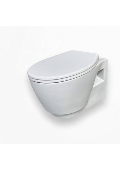 Ece Banyo - Ronda Design Beyaz Asma Klozet, Soft Kapak Dahil Outlet - 7623-5311-00- Diğer