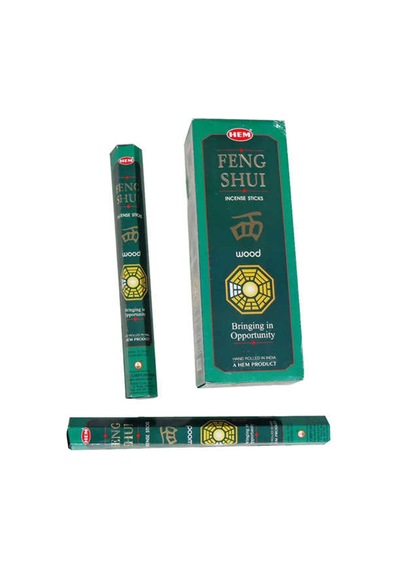 Feng Shui Wood Hexa  20 Çubuk Tütsü