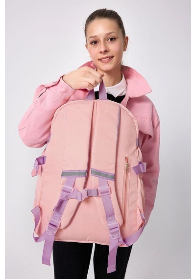 Forever Ayıcık Tam Ortopedik Destekli Sırt Çantası Fy-2206 Pembe