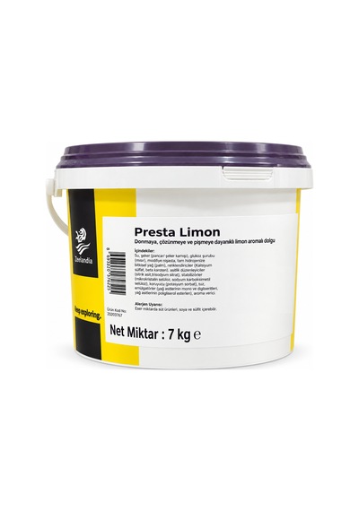Zeelandia Presta Limon Aromalı Dolgu 7kg