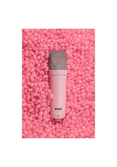 Rode Nt1 Signature Series Large-diaphragm Condenser Mikrofon Pembe
