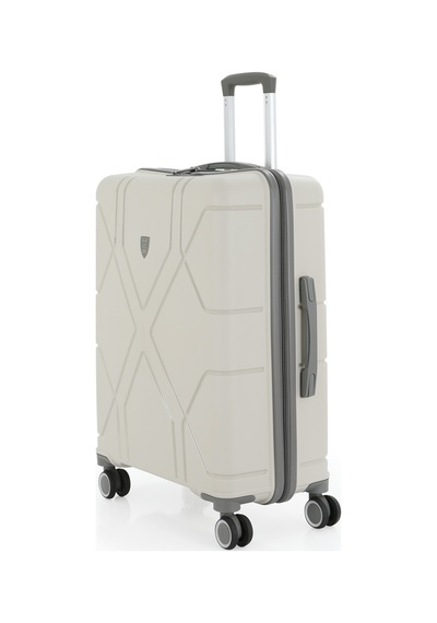 Mçs Group Mçs Polipropilen Valiz V375 65 Cm S23sy100000165 00424 Kemik - Gri