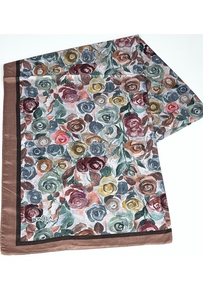 Bonjela Soft Pamuk Şal-75 X 190 -06573 Kahve