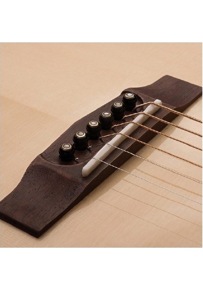 Ad810op Akustik Gitar Open Pore Ladin Kapak Arka Ve Yanlar Maun