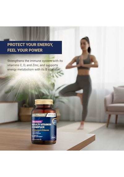 Nutraxin Women's Multi Vitamin Complex 60 Tablet Takviye Edici Gıda