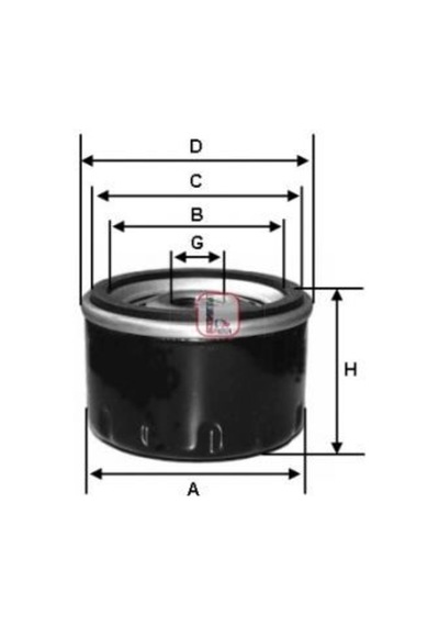 Bosch  F026407210 Yag Filtresi Clio Iii Megane Iii Laguna Iii Scen 517553548