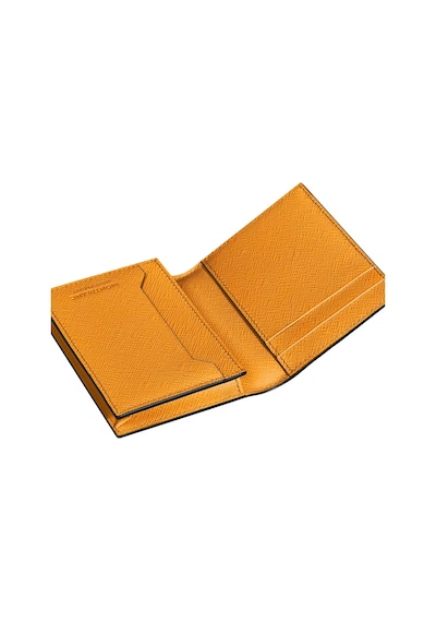 Mont Blanc Montblanc Sartorial Deri 4 Bölmeli Kartlık 221344 Turuncu