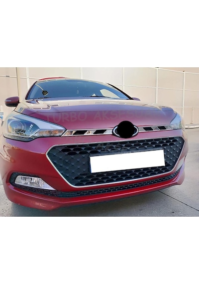 Hyundai İ20 Ön Panjur - Krom, Desenli Model 2 Parça Hb 2014-2017