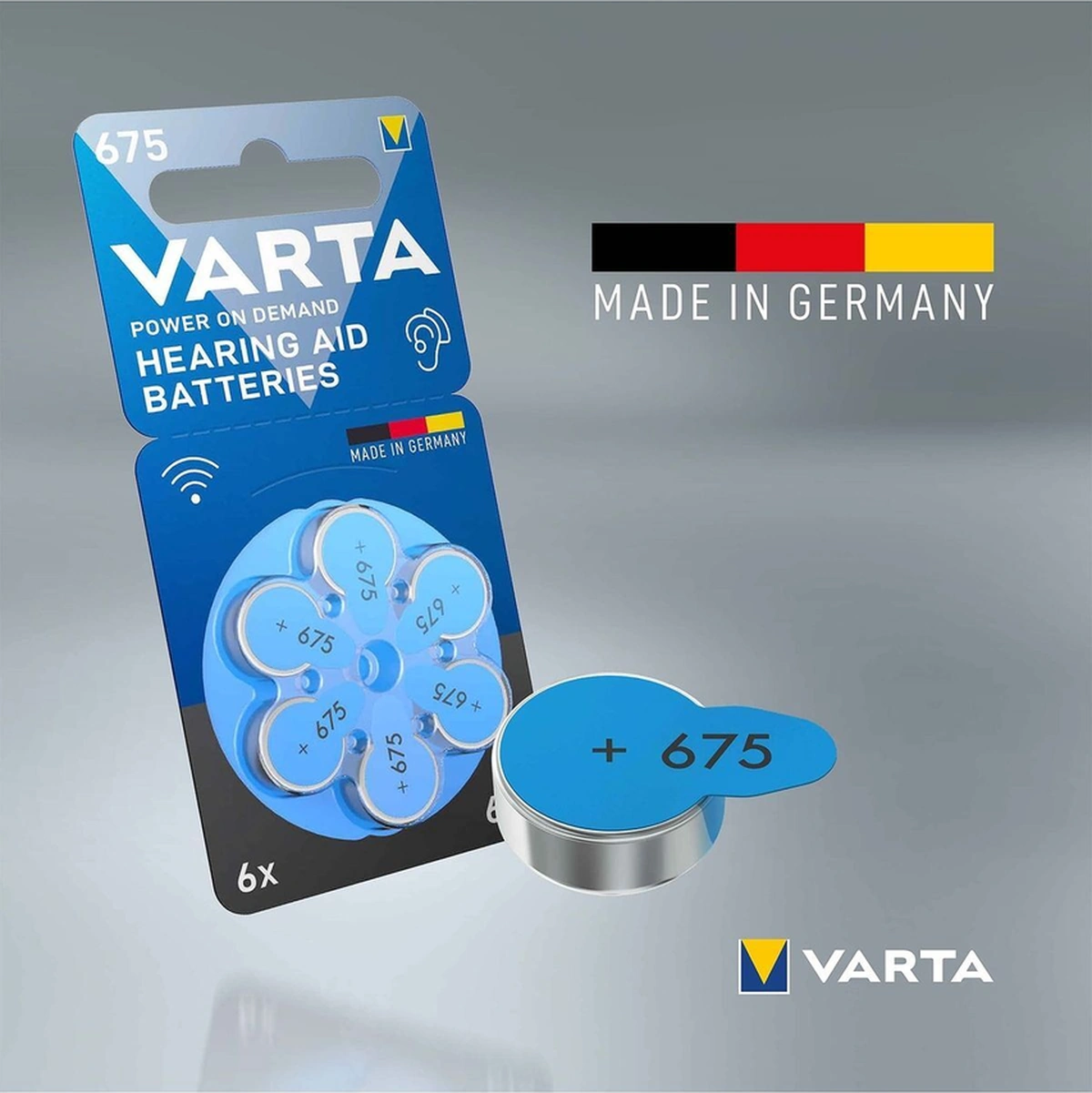 675 Numara İşitme Cihaz Pili 5 Paket - 30 Adet