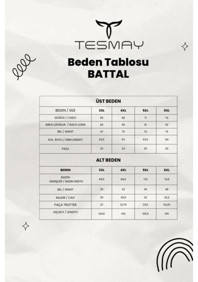 Tesmay 22104 Siyah Büyük Beden Tesettür Mayo Siyah