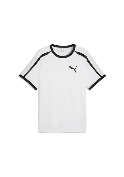 Puma T7 Ringer Erkek Beyaz Günlük Stil T-shirt 63524202 Beyaz