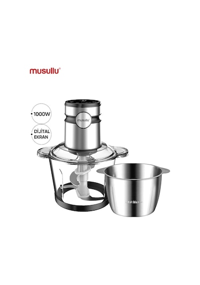 Novahub Musullu Msl-1227-2ts Doğrayıcı Ve Öğütücü - Inox
