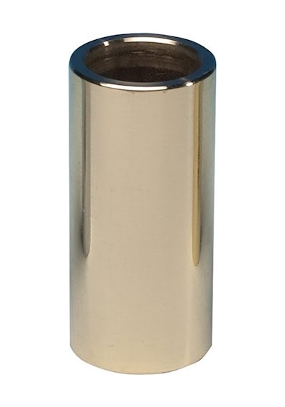 Fender 0992301002 Brass Slide 2 Fat Large Gitar Slide Kalın Pirinç Yapı İle Uzun Sustain Ve Sıcak Slide Tonları