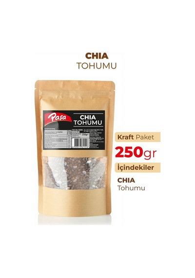 Chia Tohumu 250 Gr Yüksek Lifli Ve Omega-3 Kaynağı