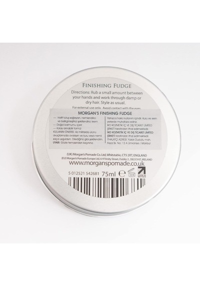 Morgan's Pomade Finishing Fudge Light Styling Cream - Tüm Saçlara Özel Hafif Tutuşlu Şekillendirici Krem 75 Ml