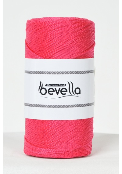 2 Mm - 200 Gr Polyester Fuşya Makrome Ipi Polyester Makrome Ip Supla Ip Ve Çanta Ipliği