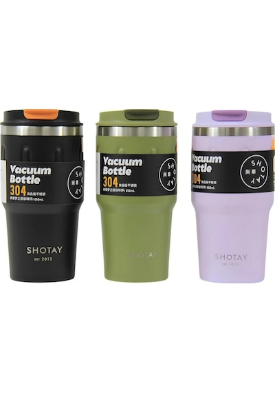Mey İthalat Termos Matara 650 Ml Siyah