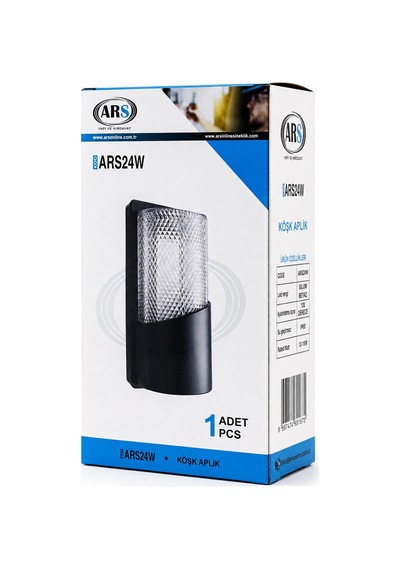 Ip66 50.000 Saat Led Ömrü 22w Köşk Led Aplik Duvar Lambası Ars-348955 Bx40 Diğer