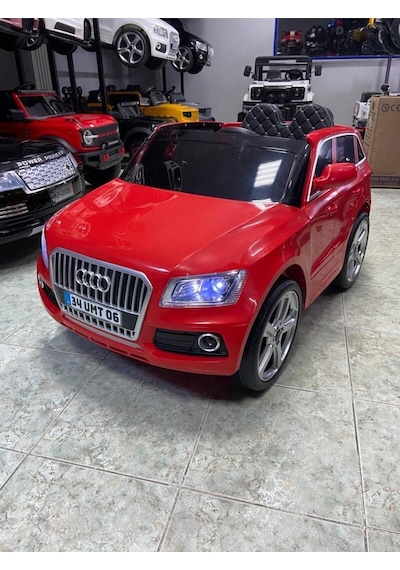 Öykü Bebek Dünyası Uzaktan Kumandalı Akülü Araba 437 Audi Kırmızı
