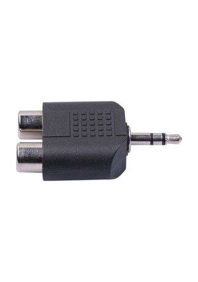Stereo Erkek 2 Rca Dişi Çevirici Erkek 3.5 Mm 2x Dişi Rca Jack 2 Rca 1 Stereo Jack