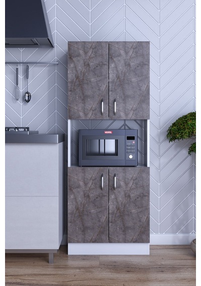 Çok Amaçlı Dolap Kapaklı Bölmeli Mutfak Balkon Banyo