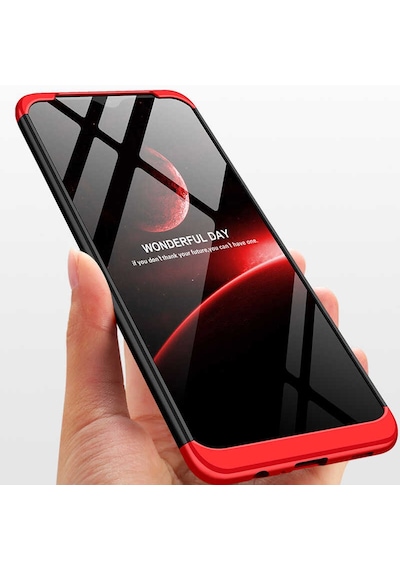 Galaxy M12 Kılıf Zore Ays Kapak Siyah-Gri