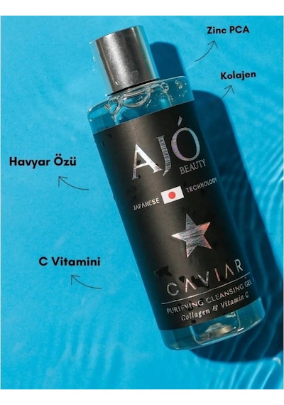 Ajo Beauty Havyar Özlü Temizleme Jeli 250ml