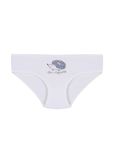 Koza İç Giyim Kız Çocuk 6'lı Desenli Slip 1050-01 Pudra