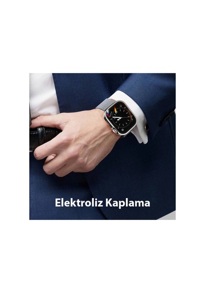 Dux Ducis Hamo Series Watch Ultra 49mm İçin Hard Pc Full Koruma Sert Armor Zırh K - Hs08379394-6 Gümüş