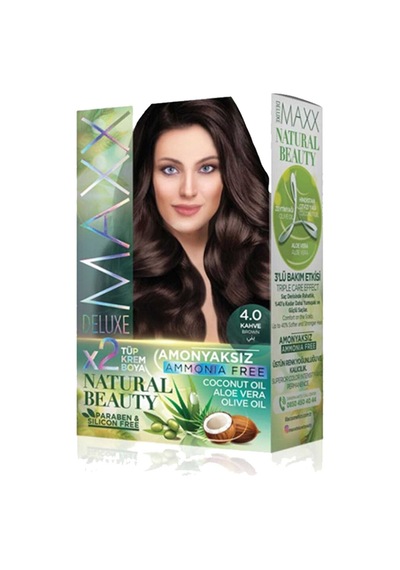 Natural Beauty Amonyaksız Saç Boyası 4.0 Kahve