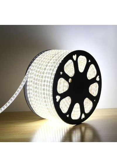 Sunlight Kare Işıklı Hortum Şerit Led Işık 3 Çip 5050 100 Metre B