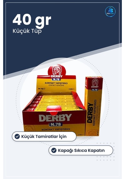 Kontakt Yapıştırıcı 40 Gr Hobi Ve Küçük Tamirat İçin Hırdavat Mal