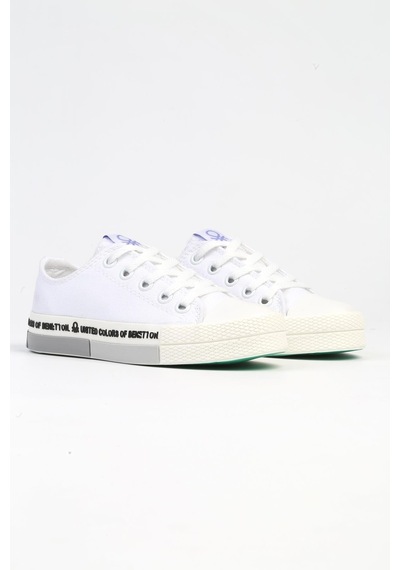 United Colors Of Benetton Benetton Bn-70019 - 3409 Beyaz Lila-çocuk Spor Ayakkabı 001