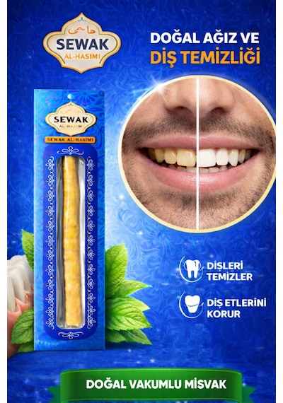 Doğal Vakumlu Taze Misvak Ağız Ve Diş Temizliği İçin Geleneksel Bakım