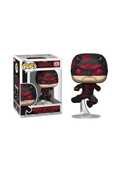 Pop Marvel Daredevil: Born Again Daredevil Battle Damaged