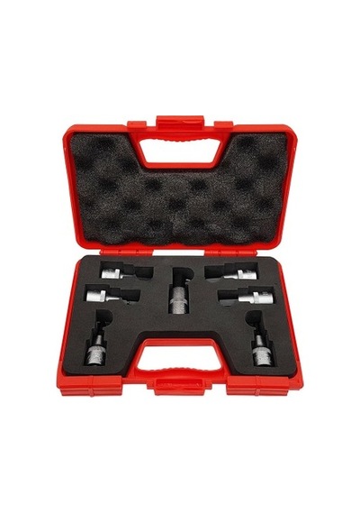 Izeltaş 1-2'' Lokmalı Allen Uç Takımı 60Mm - 7 Parça