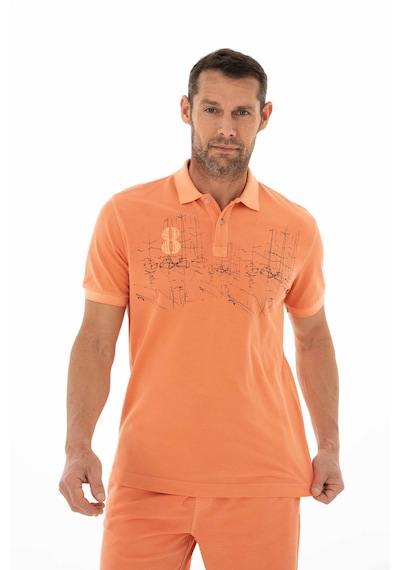 AR-MA Arma Erkek Regular Fit Parça Boyama Polo Yaka Tişört 001