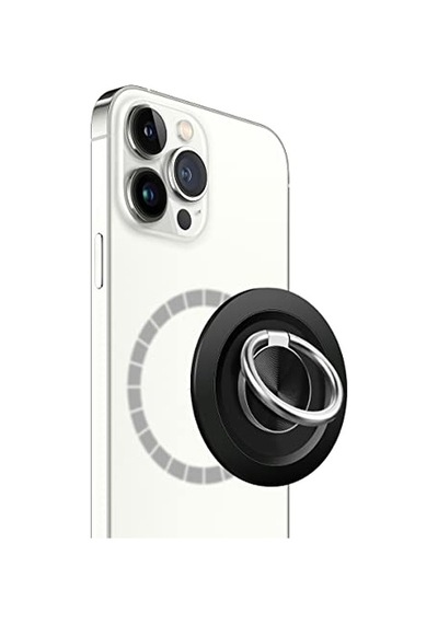 Ayrex Buff, Manyetik Yüzük Tutucu Bl25, Stand, Selfie Yüzüğü, Siyah
