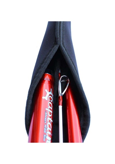 Captain 3 Parça Surf Kamış Koruma Kılıf Askılı Lastikli 3mm Neopren Kumaş
