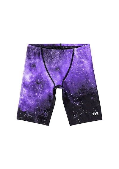 Tyr Durafast Elite Erkek Çocuk Jammer Mayo - Starborne Mor - Siyah