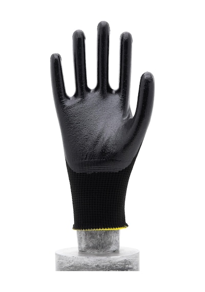 Faba Ep-1321 Siyah Nitril Polyester Eldiven-xl